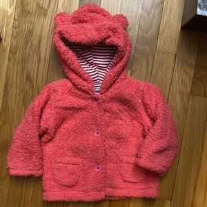 Baby Boden Sherpa Teddy Bear Jacket Coat 12-18M